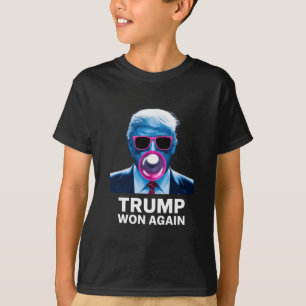Trump hat erneut die Wahl 2024 zum 47. Präsidenten T-Shirt