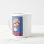 Trump hat Faust. Kampf Kaffeetasse (Vorderseite Links)
