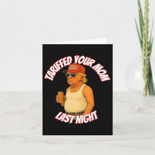 Trump hat gestern Abend mit dem Zögern Daddy 2 auf Karte