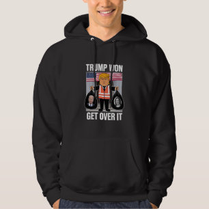 Trump hat gewonnen, akzeptiere es, Maga hat die Wa Hoodie