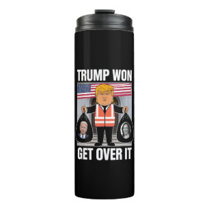 Trump hat gewonnen, akzeptiere es, Maga hat die Wa Thermosbecher