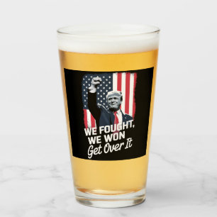 Trump hat gewonnen, akzeptiere es, Trump-Sieg 47. Glas