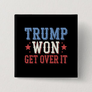 Trump hat gewonnen, finden Sie sich damit ab 2024 Button
