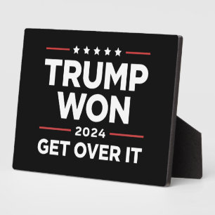 Trump hat gewonnen, finden Sie sich damit ab 2024 Fotoplatte
