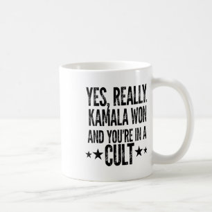 Trump hat Kamala verloren Won Sie sind in einem Cu Kaffeetasse
