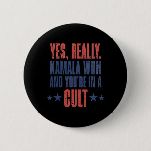 Trump hat Kamala verloren Won Sie sind in einem Ku Button