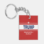 Trump hat sich durch eine Krise nicht belastet Schlüsselanhänger (Vorderseite links)