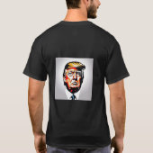 Trump hat T - Shirt für das Design von Bildern für (Rückseite)
