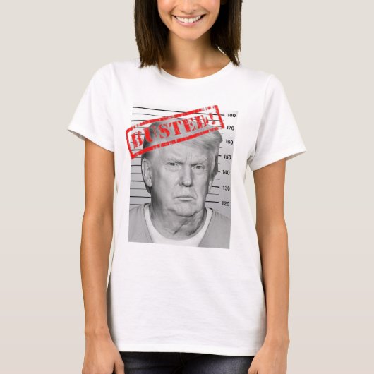 Trump hat T - Shirt geplatzt (Vorderseite)