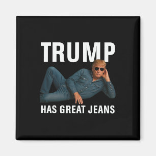 Trump Hat Tolle Jeans Lustiges Grafik T-Shirt Retr Magnet