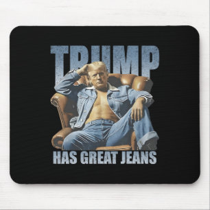 Trump Hat Tolle Jeans Lustiges Retro Mousepad