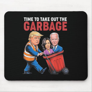 Trump hat Zeit, den Müll auszuschütten Mousepad