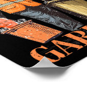 Trump hat Zeit, den Müll auszuschütten Poster (Ecke)