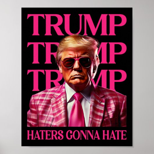 Trump Haters Gonna Hate  Poster (Vorne)