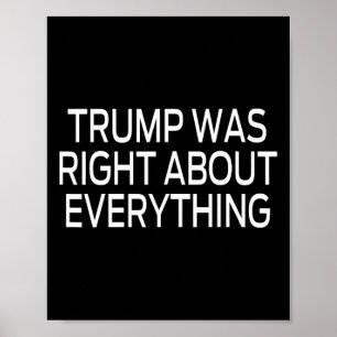 Trump hatte in allem recht _5 poster