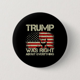 Trump hatte recht mit allem, was die amerikanische button