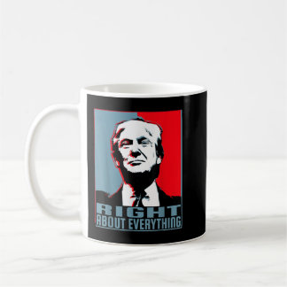Trump hatte Recht mit allem, was Trump hatte, mit  Kaffeetasse