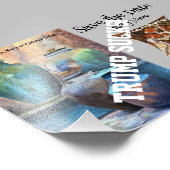 Trump Haushalt Save the Date Party Einladung Fotodruck (Ecke)