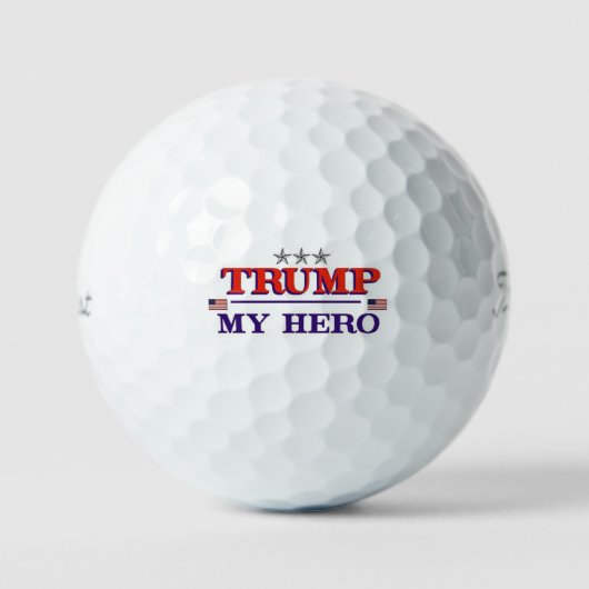 TRUMP Hero Golf Balls Golfball (Vorderseite)