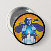 Trump / Hillary Button (Vorne & Hinten)