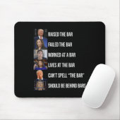 Trump hob die Bar Versagt Bar Mousepad (Mit Mouse)