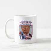 Trump - Hoffnung und Wandel Kaffeetasse (Links)