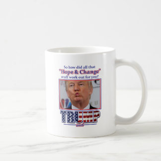 Trump - Hoffnung und Wandel Kaffeetasse