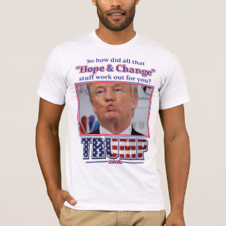 Trump Hoffnung und Wandel T-Shirt