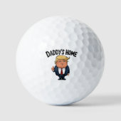 Trump holt Amerika auf Daddys Zuhause zurück Golfball (Vorderseite)