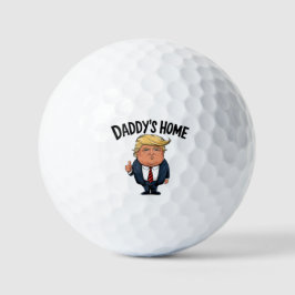 Trump holt Amerika auf Daddys Zuhause zurück Golfball