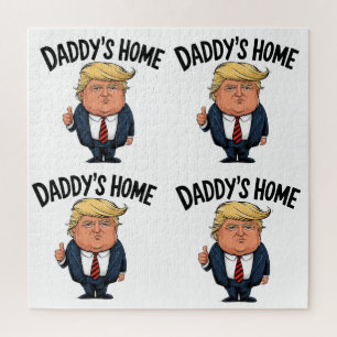 Trump holt Amerika auf Daddys Zuhause zurück Puzzle