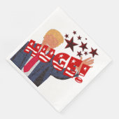 Trump HUGE Celebration Milestone Party Serviette (Ecke)