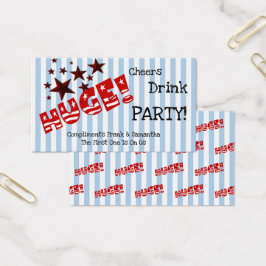 Trump HUGE Celebration Party Drink Ticket Gutschei