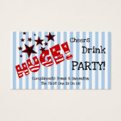Trump HUGE Celebration Party Drink Ticket Gutschei (Vorderseite)