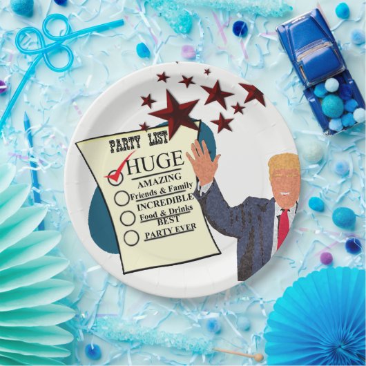 Trump HUGE Milestone Celebration Party Pappteller (Party)