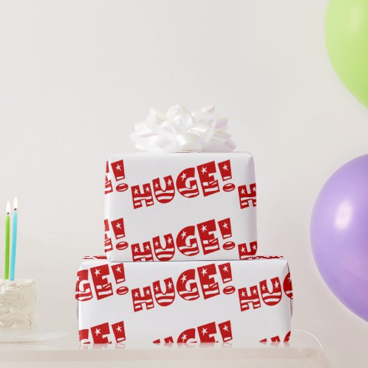 Trump HUGE Party Celebration Birthday Party Geschenkpapier (Partygeschenke)