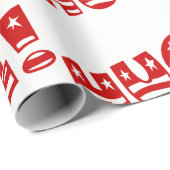 Trump HUGE Party Celebration Birthday Party Geschenkpapier (Rolleneckpunkt)