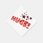 Trump HUGE Party Celebration Cocktail Napkins Serviette (Ecke)