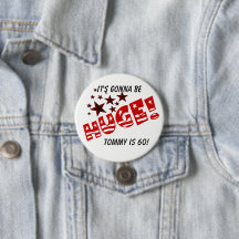 Trump HUGE Party Celebration Gastgeschenk Button