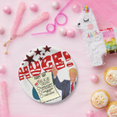 Trump HUGE Party List Celebration Meilenstein Part Pappteller (Party)