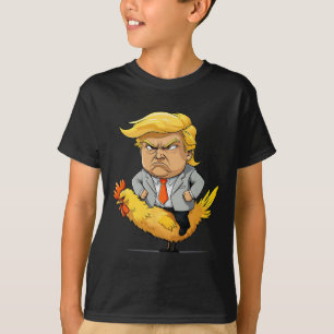 Trump Hühnerjockey Satire - Lustiger politischer H T-Shirt