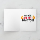 TRUMP I LIEBE DIR HOTTIE CARDS KARTE (Innenseite)