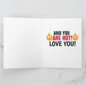 TRUMP I LIEBE IHNEN GIGANTISCHE GREETKARTEN KARTE (Innenseite)