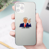 Trump I tat das Aufkleber (Telefon)