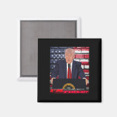 Trump, ich bin gefeuert magnet (Vorderseite/Rückseite)
