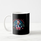 Trump, ich werde Zuhause für Weihnachten lustige T Kaffeetasse (Links)