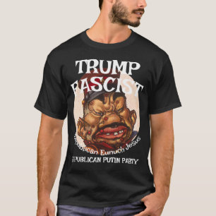 Trump Idiot Bullensperma MAHA Covid Gesundheit T-Shirt