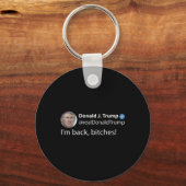 Trump I'm Ck Es Funny Trump 2025 Präsident 47. USA Schlüsselanhänger (Vorderseite)