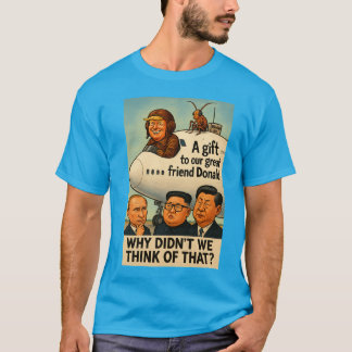 Trump im Cockpit eines Flugzeugs, das den USA "beg T-Shirt