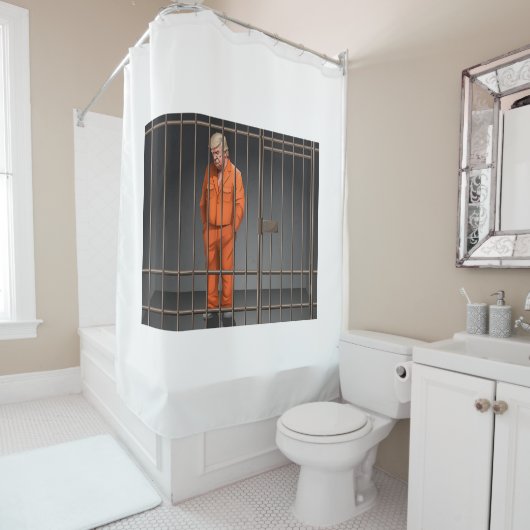 Trump im Duschvorhang (Beispiel)